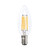 4W Clear Filament Candle Cool Daylight B22 LED Bulb