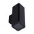 Piper Black Square Exterior Up Down Wall Light