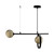 Fairbank Black Contemporary Decor Pendant-2