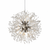 Chrome Dandelion Sputnik Pendant Chandelier