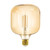 4.5W T125 Amber Glass Warm White E27 LED Bulb