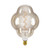 4W CL200 Amber Glass Warm White E27 LED Bulb