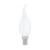 4W Flame Tip Frosted Candle Clear White E14 LED Bulb