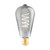 4W ST64 Spiral Filament Grey Glass Warm White E27 LED Bulb