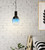 4W T120 Dimmable Blue Ombre Warm White E27 LED Bulb-1