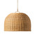 Natia Oversized Natural Rattan Dome Pendant Shade