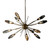 Amelia Smoke Grey Glass Sputnik Chandelier