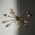 Amelia Smoke Grey Glass Sputnik Chandelier-3