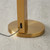 Castella Brushed Gold Arc Floor Lamp-9