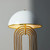 Devon Brushed Gold White Table Lamp-6