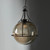 Divina Dark Bronze Orb Glass Pendant-2