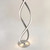 Ainhoa Curvy Satin Chrome LED Floor Lamp-4