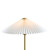 Peck White Gold Pleated Floor Lamp-4