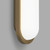 Bode Old Brass Oval Glass Mirror Wall Light-2