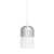 Stak Clear White Glass Pendant