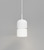 Stak Double White Glass Pendant-2