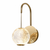 London Clear Gold Ball Wall Light