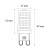 3W Capsule Mini Frosted Dimmable Warm White G9 LED Bulb-2