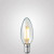 4W C35 Candle Clear Glass Warm White B15 LED Bulb-1