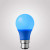 5W A60 GLS Non-Dimmable Blue Polycarbonate B22 LED Bulb-1