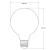 8W G95 Globe Opal Glass Warm White E27 LED Bulb-2