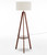 Colleen Cherry Rubberwood Tripod Floor Lamp-1