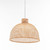 Drew Natural Handwoven Bamboo Dome Pendant-1