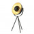 Crotone Black Tripod Table Lamp