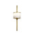 Mona Natural Brass Vanity Wall Light-1