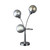 Candice Triple Ball Chrome Table Lamp-1