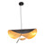Heather Black & Gold Pendant Chandelier-1