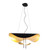 Heather Black & Gold Pendant Chandelier