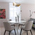 Heather White & Gold Pendant Chandelier-2