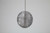 Space Bubble Spherical Clear Glass 3 Light LED Cluster Chandelier-1