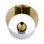 Compostela Black Marble Table Lamp - White Shade-5