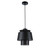 Sans Black Metal Pendant Light-1
