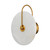 Spanish Marble Gold Circular Wall Light-1