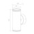 Vibe 10W IP65 Sleek Black Up and Down Wall Light-2