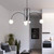 Arched 6 Light Black Pendant-1