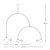 Arched Trio Light Brass Pendant-4
