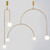 Arched Trio Light Brass Pendant-3