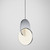 Brace Chrome Circles Pendant Light-2