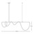 Joan Decorative Black Linear Pendant-3