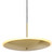 UFO Horizontal Golden LED Pendant Light
