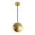 UFO Vertical Golden LED Pendant Light-2