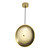 UFO Vertical Golden LED Pendant Light