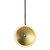 UFO Vertical Golden LED Pendant Light-2