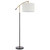Beirut Gold Black Arc Floor Lamp-1