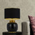 Denia Black Gold Ceramic Table Lamp-1