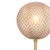 Erbil Brown Marble Amber Glass Table Lamp-3